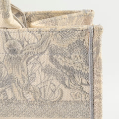 Christian Dior Medium Book Tote Grey