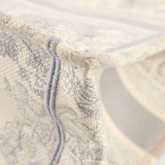 Christian Dior Medium Book Tote Grey