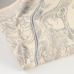 Christian Dior Medium Book Tote Grey