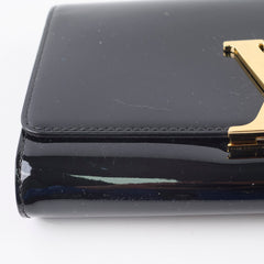 Louis Vuitton Vernis Louise Clutch Black