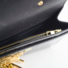 Louis Vuitton Vernis Louise Clutch Black