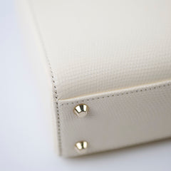 Dior Lizard Mini Lady Dior Cream