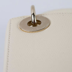 Dior Lizard Mini Lady Dior Cream