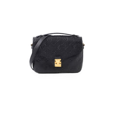 Louis Vuitton Pochette Metis Black Empreinte
