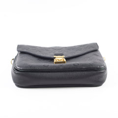 Louis Vuitton Pochette Metis Black Empreinte