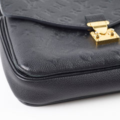 Louis Vuitton Pochette Metis Black Empreinte