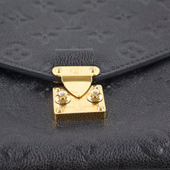 Louis Vuitton Pochette Metis Black Empreinte