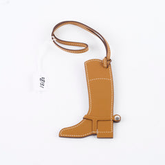 Hermes Paddock Boot Charm Gold