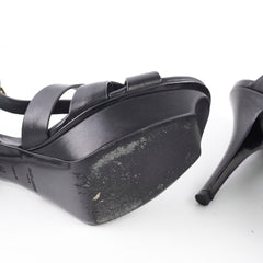 Saint Laurent Tribute Heels Black - Size 40