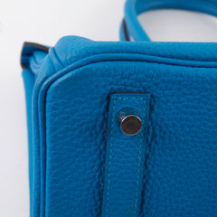 Hermes Birkin 30 Togo Blue Zanzibar A Stamp