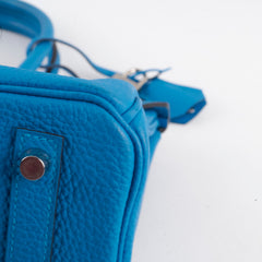 Hermes Birkin 30 Togo Blue Zanzibar A Stamp