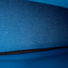 Hermes Birkin 30 Togo Blue Zanzibar A Stamp