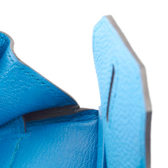 Hermes Birkin 30 Togo Blue Zanzibar A Stamp