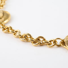 Chanel Vintage 24k Plated Gold Chain Belt