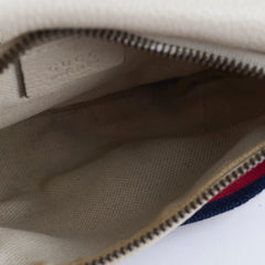 Gucci Small Logo Leather Bum Bag Cream