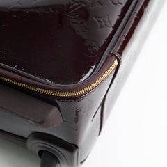 Louis Vuitton Vernis Pegase 45 Cabin Luggage Amarante