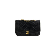 ITEM 28 - Chanel Small Diana Lambskin Black