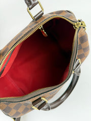 Louis Vuitton Speedy Bandouliere 25 Damier Ebene