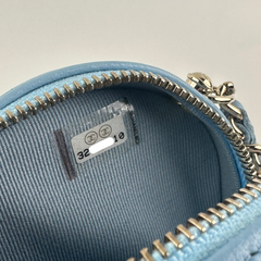 Chanel Heart Bag Mini Blue