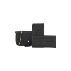 Louis Vuitton Pochette Felicie Black Crossbody Bag