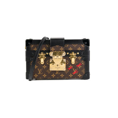 Louis Vuitton Petite Malle Monogram Clutch Bag