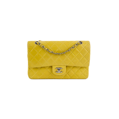 Chanel Mustard Leather Classic L Flap Wallet Chanel