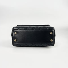 Chanel Mini Coco Handle Caviar Black