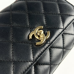 Chanel Mini Coco Handle Caviar Black
