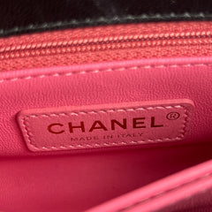 Chanel Mini Coco Handle Caviar Black