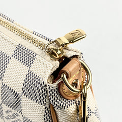 Louis Vuitton Eva Clutch Damier Azur