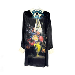 Gucci Floral Silk Dress Size 38
