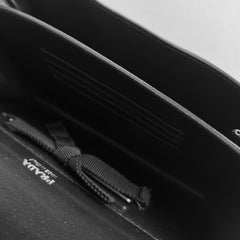 Prada Saffiano Envelope Crossbody Bag Black