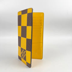 Louis Vuitton Brazza Long Wallet Damier Pop