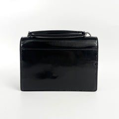 Saint Laurent Mini Sunset Patent Black