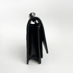 Saint Laurent Mini Sunset Patent Black