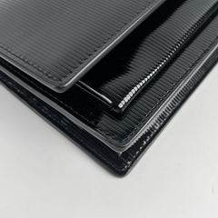 Saint Laurent Mini Sunset Patent Black