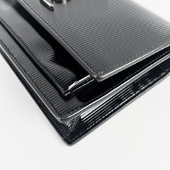 Saint Laurent Mini Sunset Patent Black