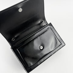 Saint Laurent Mini Sunset Patent Black