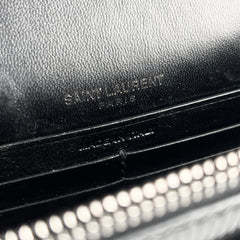 Saint Laurent Mini Sunset Patent Black