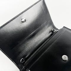 Saint Laurent Mini Sunset Patent Black