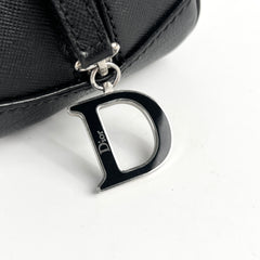 Christian Dior Cannage Canvas Clutch Black