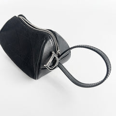 Christian Dior Cannage Canvas Clutch Black