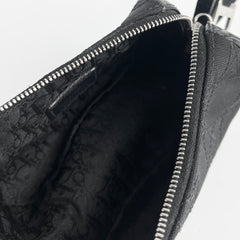 Christian Dior Cannage Canvas Clutch Black