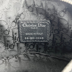 Christian Dior Cannage Canvas Clutch Black