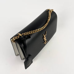 Saint Laurent Sunset Small Black/White