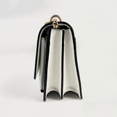 Saint Laurent Sunset Small Black/White