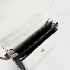 Saint Laurent Sunset Small Black/White