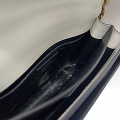 Saint Laurent Sunset Small Black/White