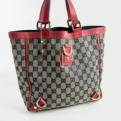 Gucci Swing Tote GG Supreme/Red