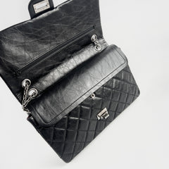 Chanel Reissue 226 Ruthenium HW Black 12 Series